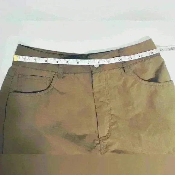 Forever 21 Nylon Baggy Cargo Pants, Women’s Size Small, Khaki - Picture 5 of 13